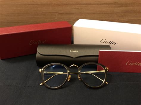 Cartier 眼鏡 簡單開箱 .